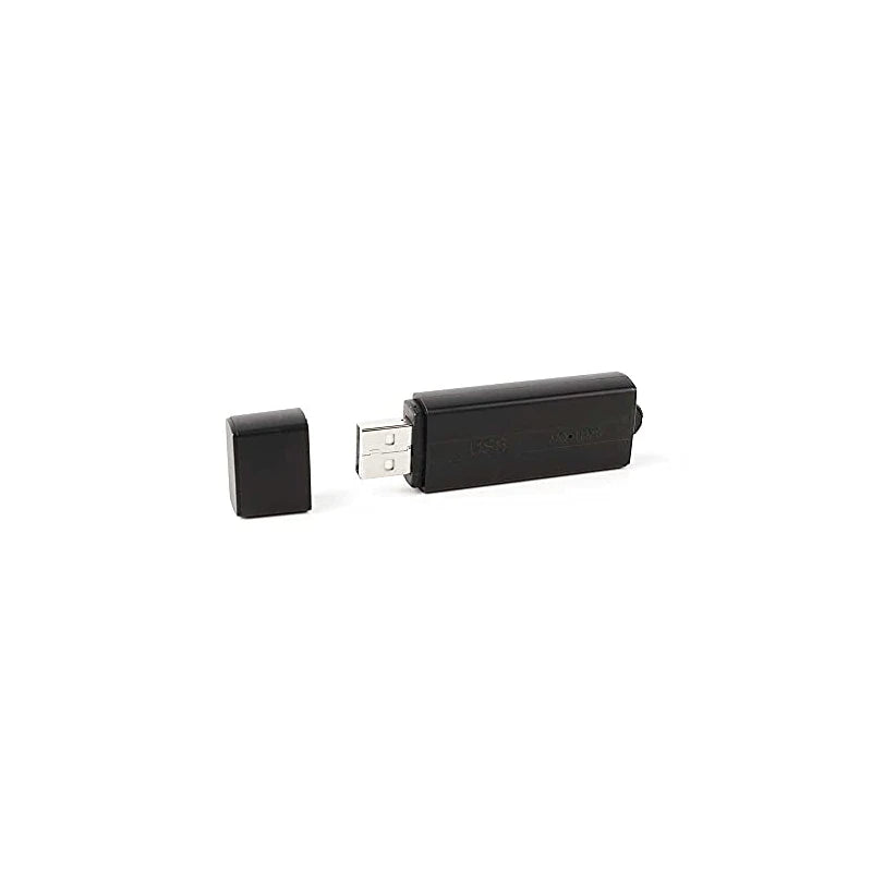 8GB USB Memory & Digital Voice Recorder MQ-U350 - BLACK (Date/Time Stamp Model)