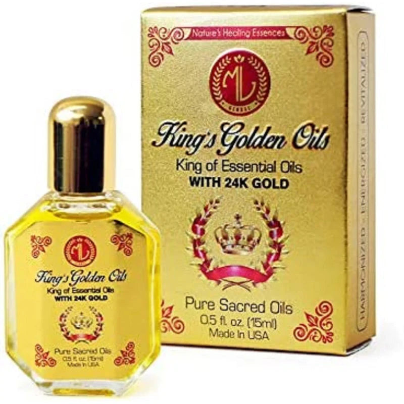 king's Golden Oil King’s Golden Oils with 24k gold - Dau vang Thien Tue- 15ml bottle