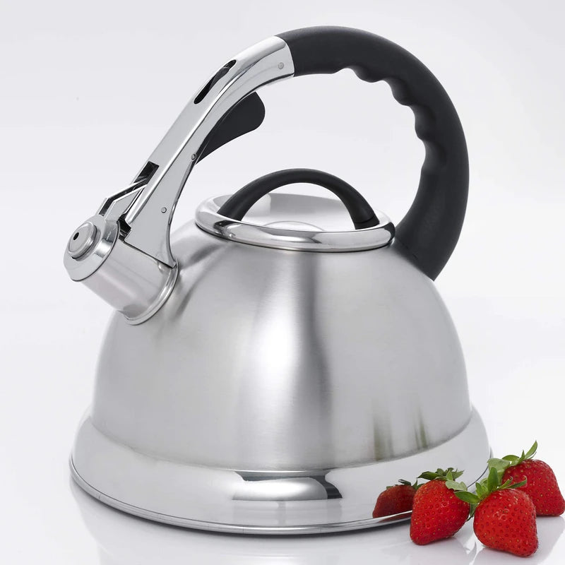Creative Home Camille 3.0 Qt Stainless Steel Whistling Tea Kettle