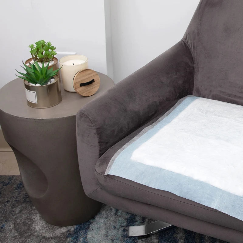 HALYARD* Disposable Standard Underpads Incontinence Pads, 23”x36” Case of 150, Lt. Blue-Comfortable Chucks Pads, Disposable, for Adults-Soft Bed Pads for Elderly/Adult Patients, 48822 (Case of 150)