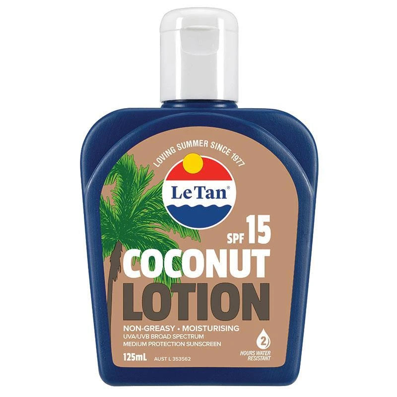 Le Tan SPF 15+ Coconut Sunscreen Lotion 125ml