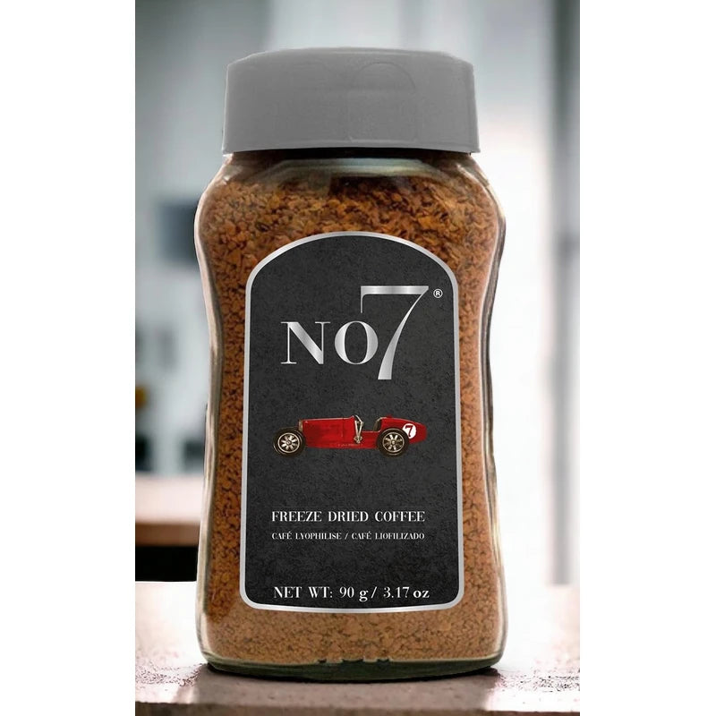 No. 7 Reserve Instant Coffee 3.17 OZ - Premium - Freeze Dried Coffee - Gluten Free- Kosher Certified - Non GMO