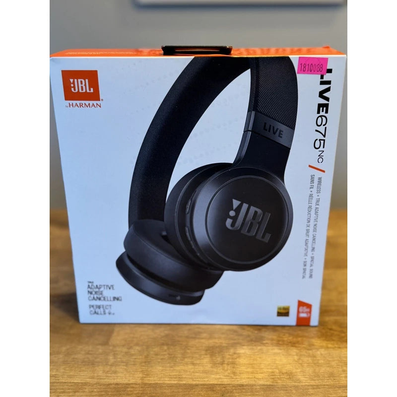 JBL NEW JBL LIVE 675 NC HARMAN WIRELESS TRUE ADAPTIVE NOISE CANCELING HEADPHONES