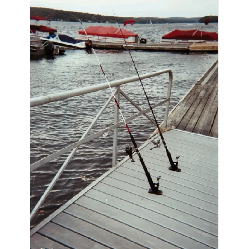 Fishing Pole Holder Fish from Deck or Pier MADE IN USA