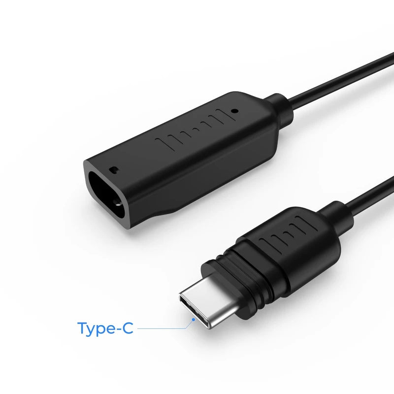 REOLINK Solar Panel Extension Cable Black, 4.5 Meters, Type-C Port, Only 6W Solar Panel