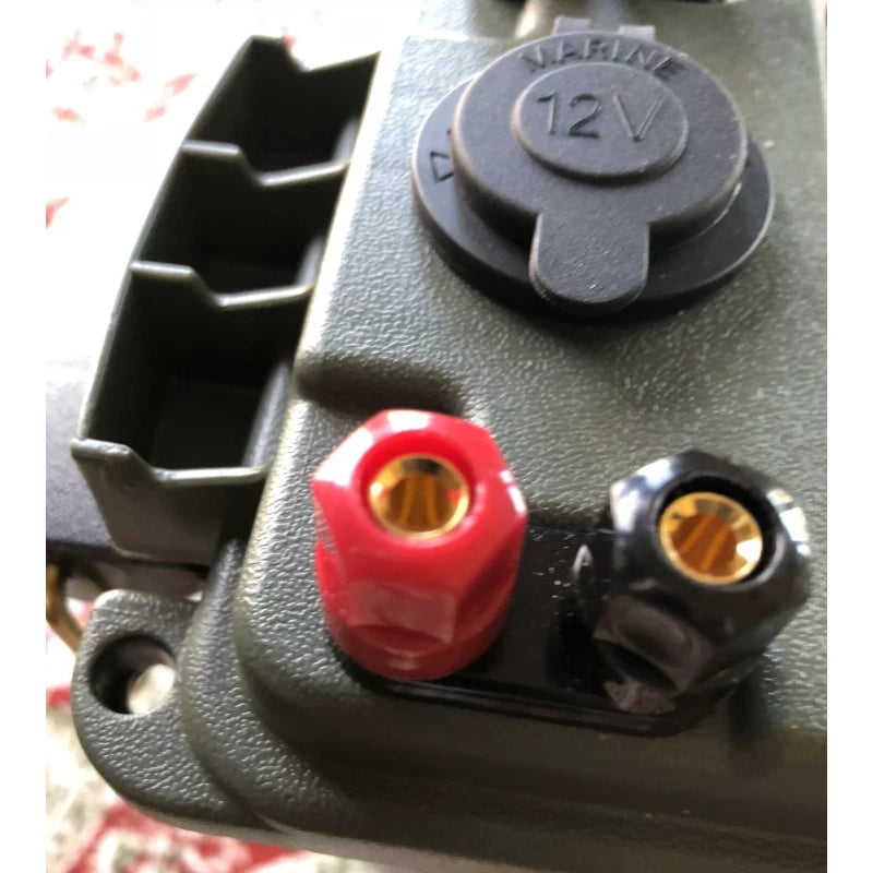 Clancy's PowerBox 12 volt power supply ice fishing camping hunting kayaking