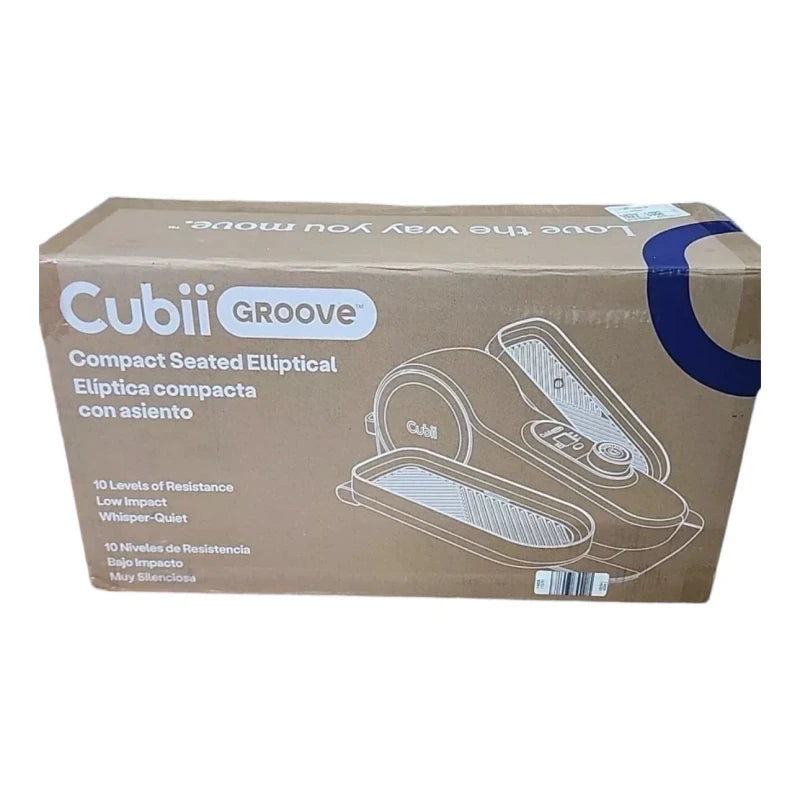 Cubii Groove Under Desk Elliptical Built in Display Monitor W Mat PURPLE