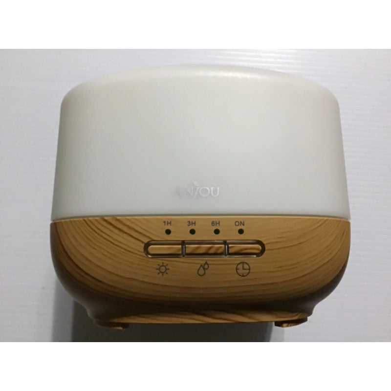 Anjou NEW Anjou AJ-AD005 Ultrasonic Aroma Diffuser 500ml Timer Mode Adjustable Misting