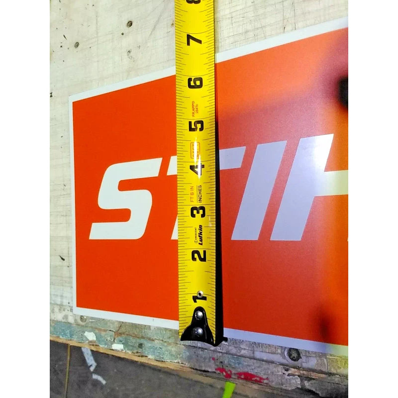 STIHL chainsaw Plaque, garage AlumaBond sign shop decoration