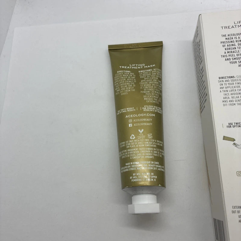 Aceology Lifting Treatment Peel Off Mask Masque Sealed 65 mL/2.19 fl.oz Vegan