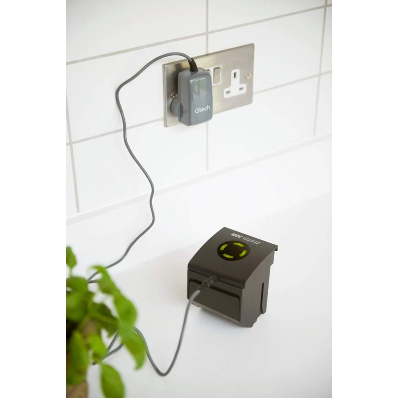 Gtech AirRam MK2 Cordless Vacuum Cleaner, 0.8 L, 22V, Grey/Green