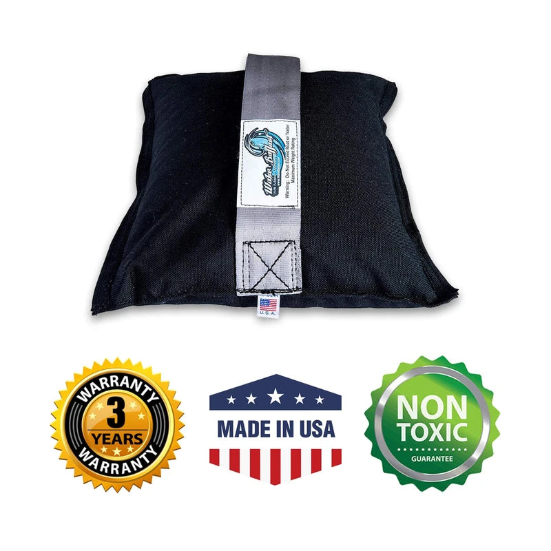 Wake BALLASTExtra fine Steel Shot Bag (50 Lb.Weight Filled) for Wakesurf Boats, Makes The Best Waves for Wake Surfing, Weight 50LBS,1000D Cordura Nylon, 3 Year Warranty, Made in USA