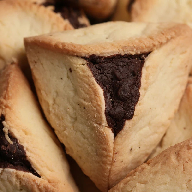 100 Individually Wrapped Chocolate Chip Hamantaschen