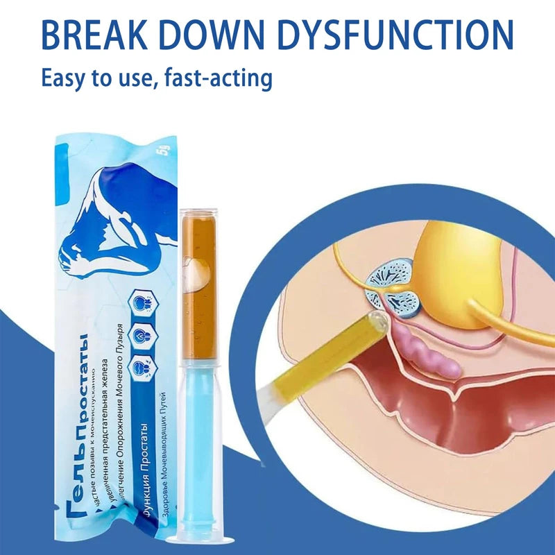 Kaminii 2 Box(10pcs) Prostate Stimulating Gel, Prostate Herbal Gel, Prostate Health and Reclaim Vitality, Effective & Fast-Acting