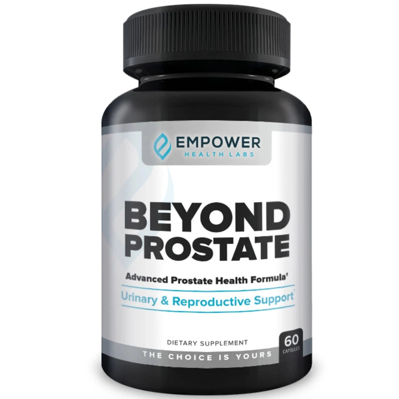 Empower Health Beyond Prostate Supplement – Prostate Health Support with Saw Palmetto, Zinc, Red Raspberry, and Stinging Nettle – Urinary and Prostate Wellness Complex – 60 Capsules
