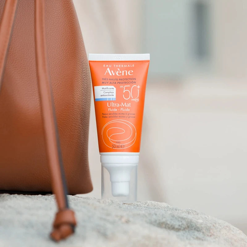 Avène Ultra Mat, Fluido Matificante, Protector Solar FPS 50+