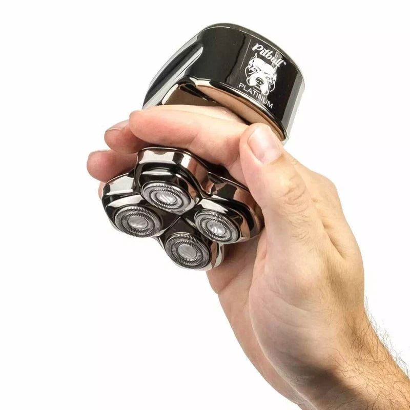Skull Shaver Pitbull Platinum Pro:Head Shaver for Men - Wet/Dry Technology