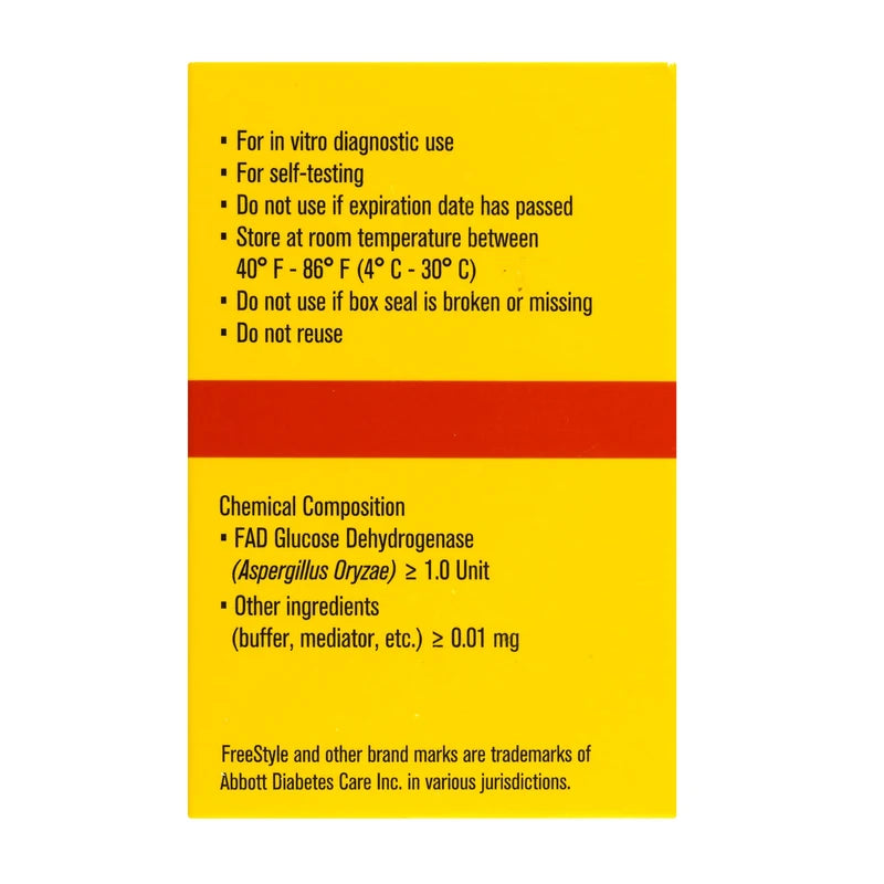 FreeStyle Lite Test strips, 100 ct