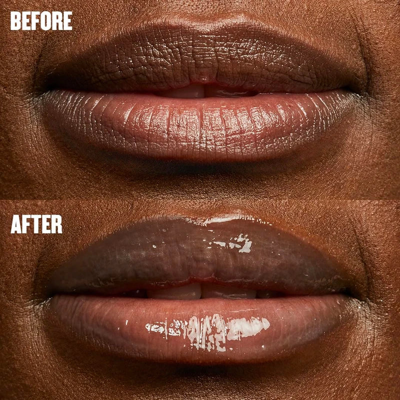 Soap & Glory SMP XXL Pillow Plump Lip Gloss - Hydrating, Plumping Lip Gloss for Full, Volumized Lips - Lip Plumper with a Chocolate Orange Scent & Vegan Formula - Nude In Town (10ml)