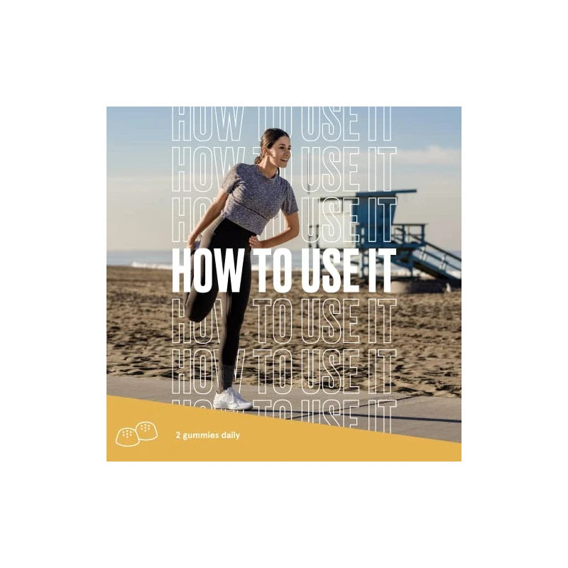 Bulletproof Sugar-Free Peach Ginger Turmeric Gummies, 60 Count, Keto Supplement for Joint and Inflammation Response Support