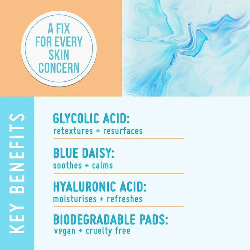 Nip + Fab Glycolic Fix Night Pads Extreme, Supersize, 4.56 Fl Oz, 100 Count