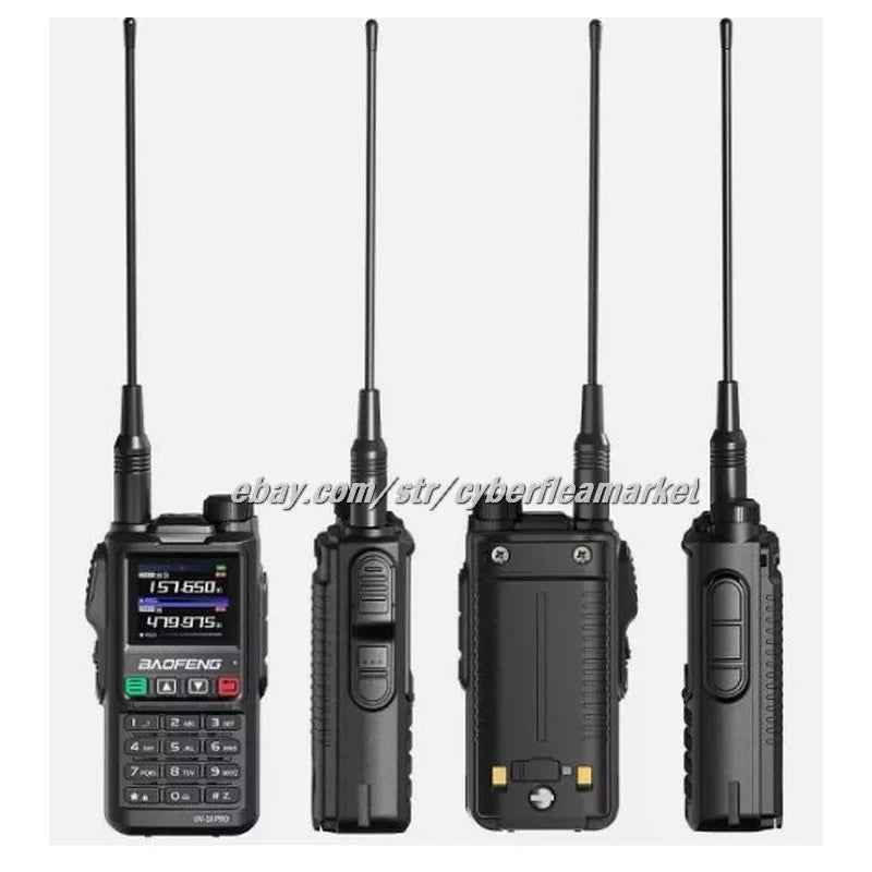 BaoFeng UV18 Pro Max GPS Air Band Walkie Talkie NOAA Type-C Long Range Ham Radio