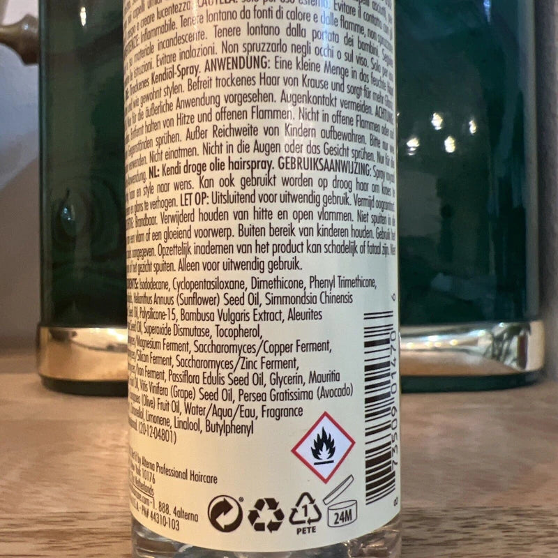 Alterna Bamboo Smooth Kendi Dry Oil Mist Ultimate Frizz Control For Medium - 4.2