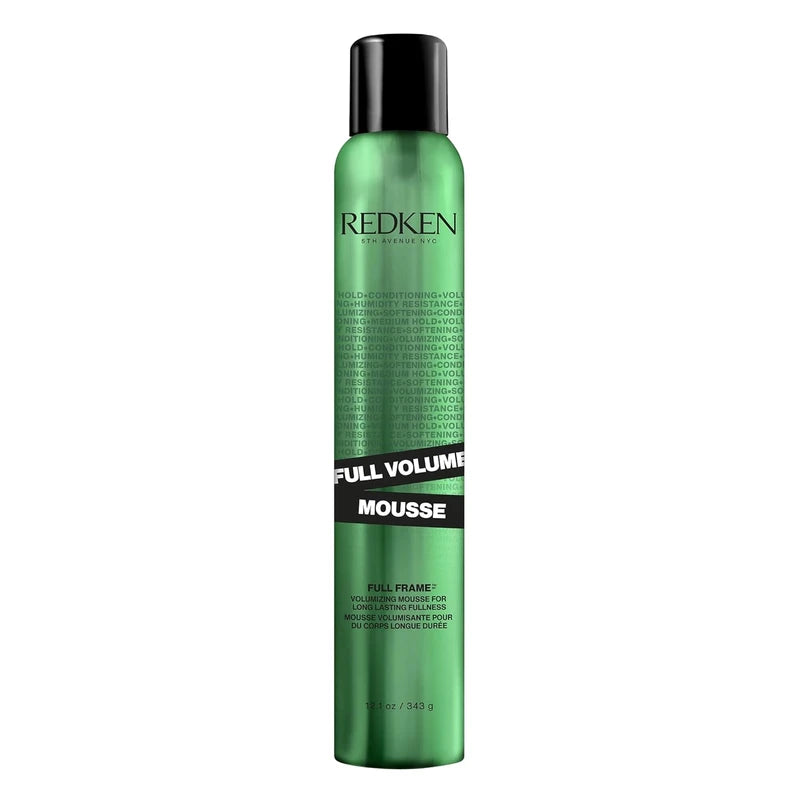 Redken Full Frame 07 All-Over Volumizing Mousse | For All Hair Types | Adds Volume & Anti-Frizz Protection | 8.5 Oz