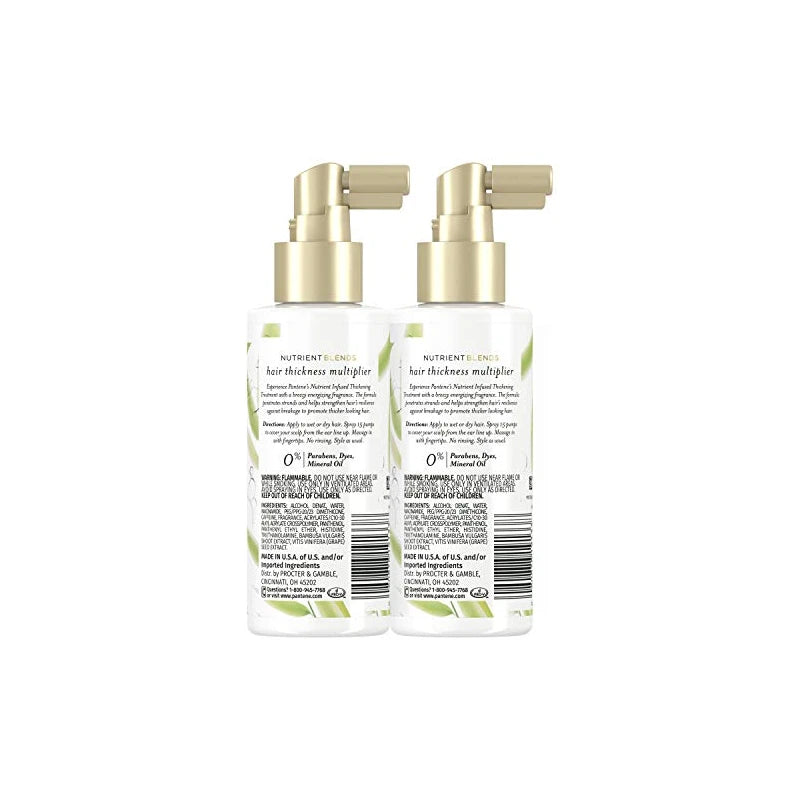 Pantene Leave in Treatment, Twin Pack, 3.7 Fl Oz