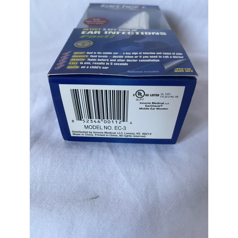 Earcheck Middle Ear Monitor Detect A Key Sign Of Ear Infections Fast!