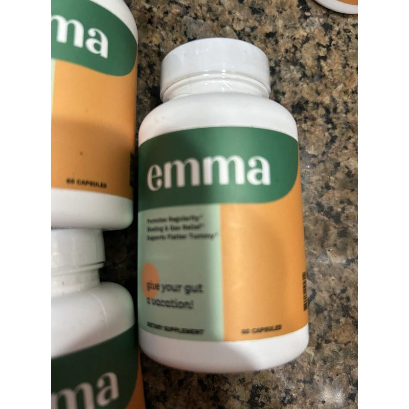 Emma Relief Supplement Konsciens Keto for Gut Bloating 60 Capsules Pack of 5