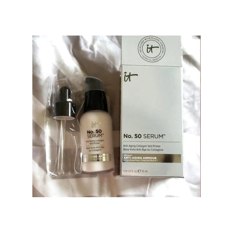 IT Cosmetics 💦 It Cosmetics No. 50 Serum Anti-Aging Collagen Veil Primer 1oz 💦 new