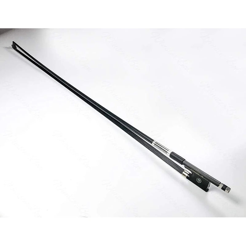WinsterBow Carbon Fiber Violin Bow 4/4 Size Violin Bow Unbleached Black Horse Hair Art No.VBN108