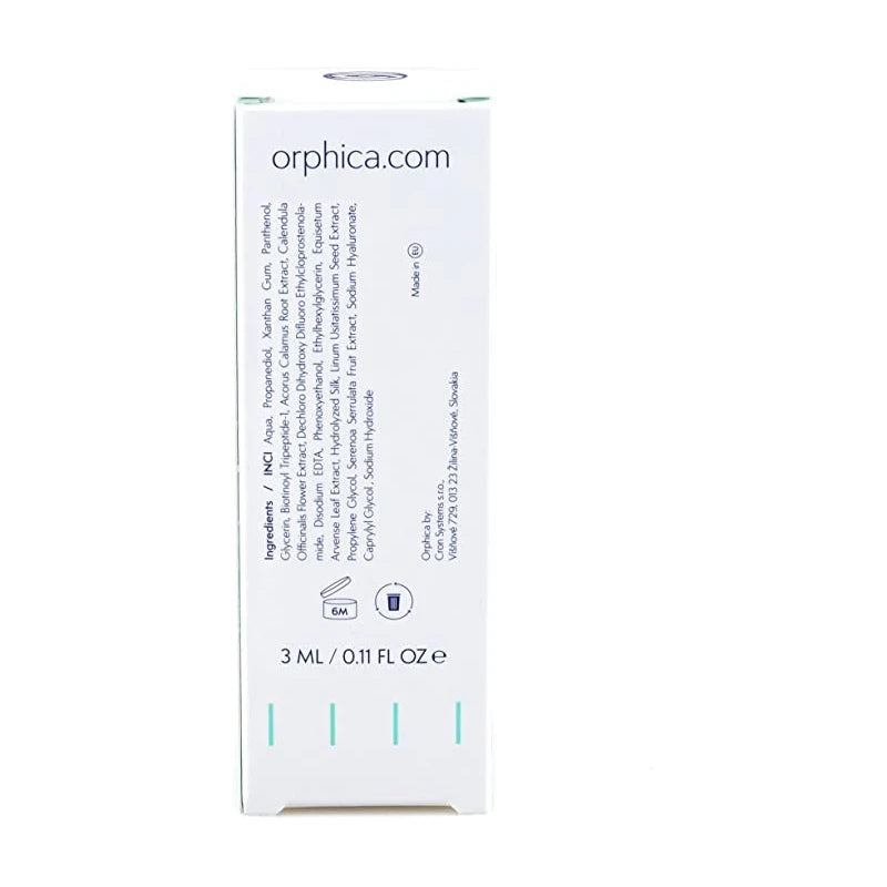 ORPHICA REALASH Acondicionador de pestañas, Serum para crecimiento de pestañas más fuertes, voluminosas, Serum para pestaña sin hormonas 3 ml