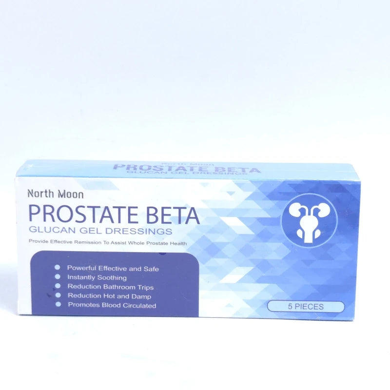 New Moon Prostate Beta Glucan Gel Dressings, See Results in 7 Days for Male Exp:8/27