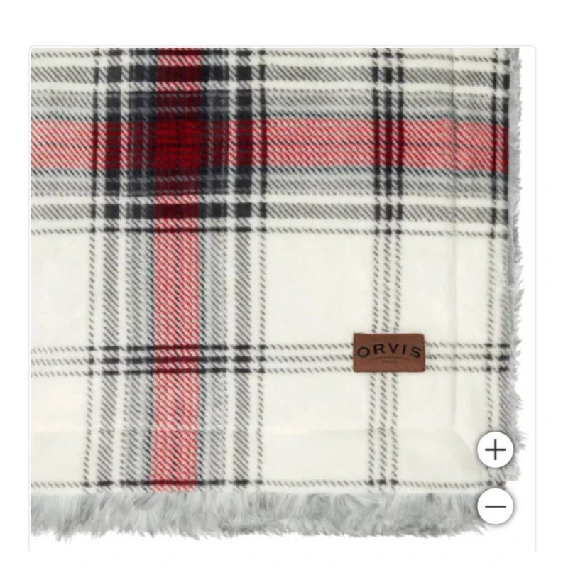 Cozy Orvis Cozy Luxe Throw / 60” x 70”/ IVORY