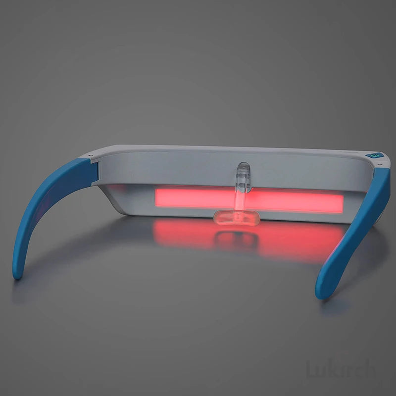 Red Light Therapy Glasses for Eye Health and Vision Improvement, Wearable Blue Light Therapy Glasses - Natural Good for Sleep, Seasonal Mood Disorders & Jet Lag