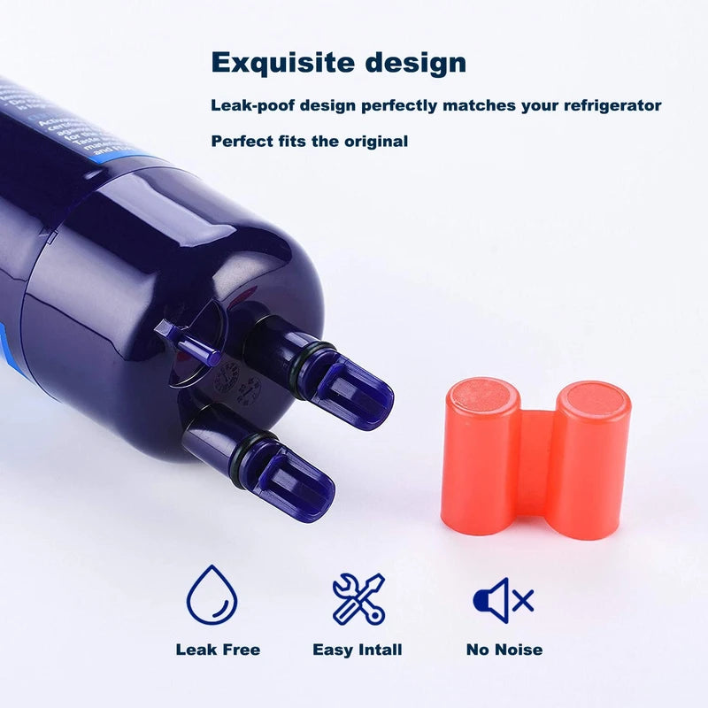 W10295370a Water Filter Compatible with Whirlpool Refrigerator Water Filter 1,W10295370,EDR1RXD1,P4RFWB,Kenmore 46-9081,Kenmore 46-9930(3 Pack,Blue)