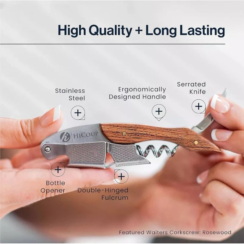 HiCoup Premium Waiter's Corkscrew
