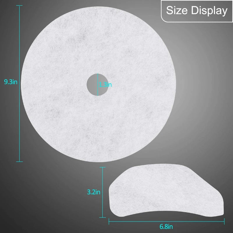 10 PCS Dryer Exhaust Filter for Panda Dryer Filter-365 days QA-Universal Lint Filter Cloth Dryer Replacement Include 8 Exhaust Filters & 2 Air Intake Filters for Magic Chef/Son ya-BY AMI PARTS