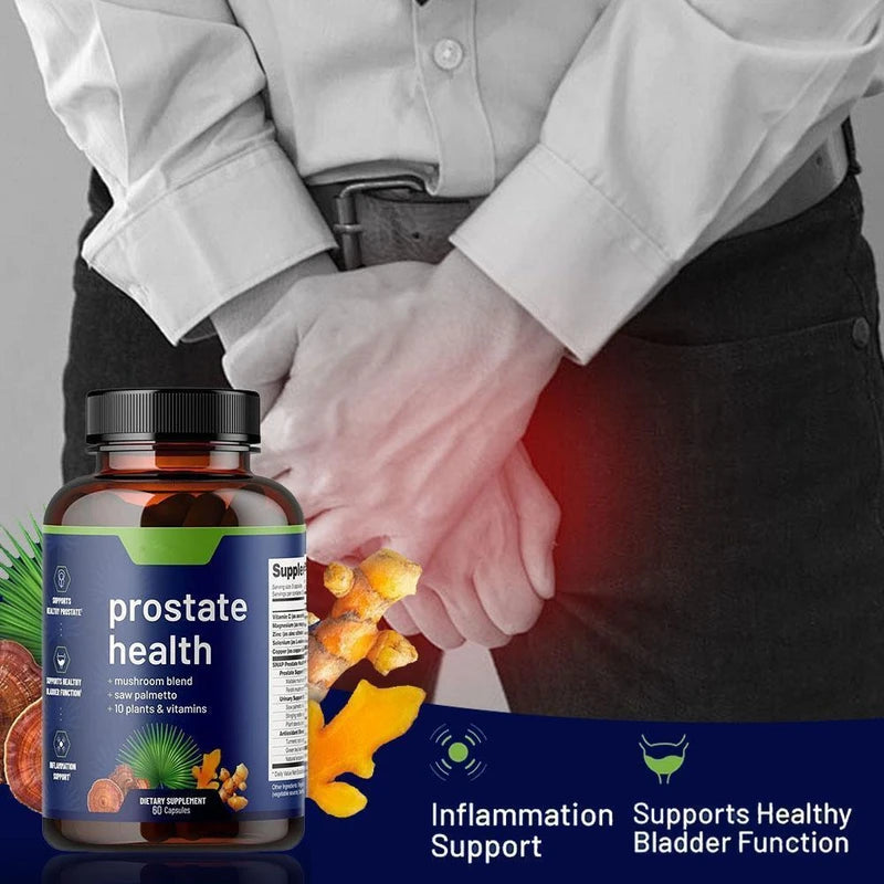 Prostate Health Capsules Natural Support for Men’s Wellness 60 Count US