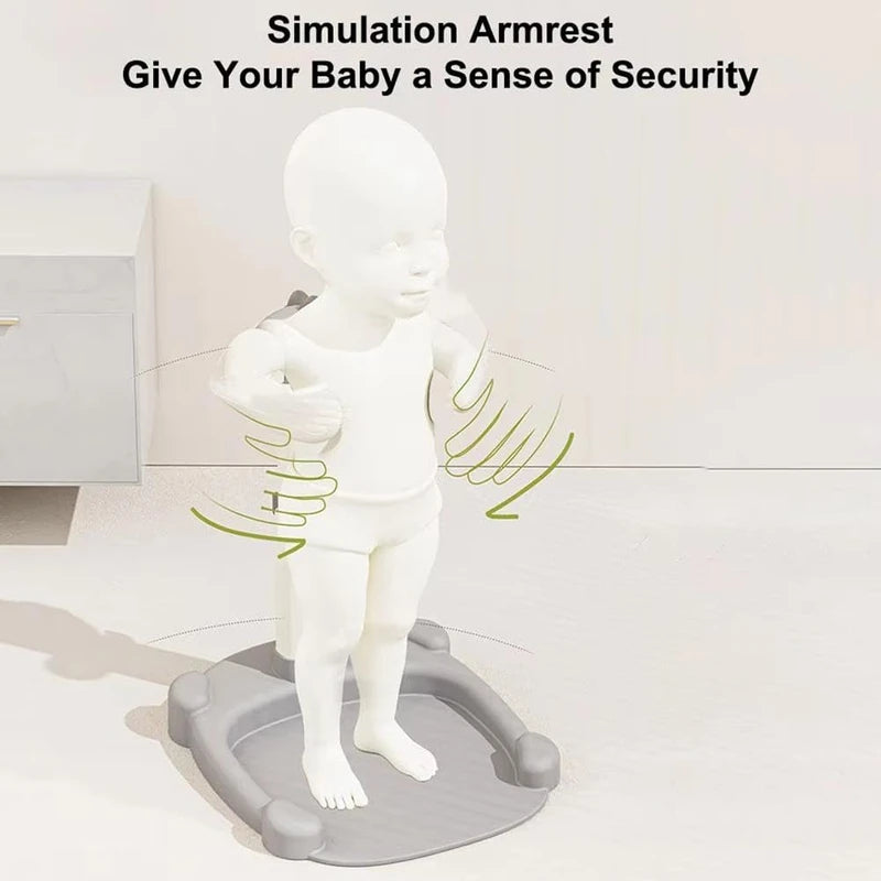 Baby Shower Stand & Bath Seat, Bath Shower Standing Support, Baby Hug Bath Tower for Standing Up Themselves, 6-18 Months Toddler Shower Stand Support, Suitable for Use in Bathtubs with Non-Slip Pad