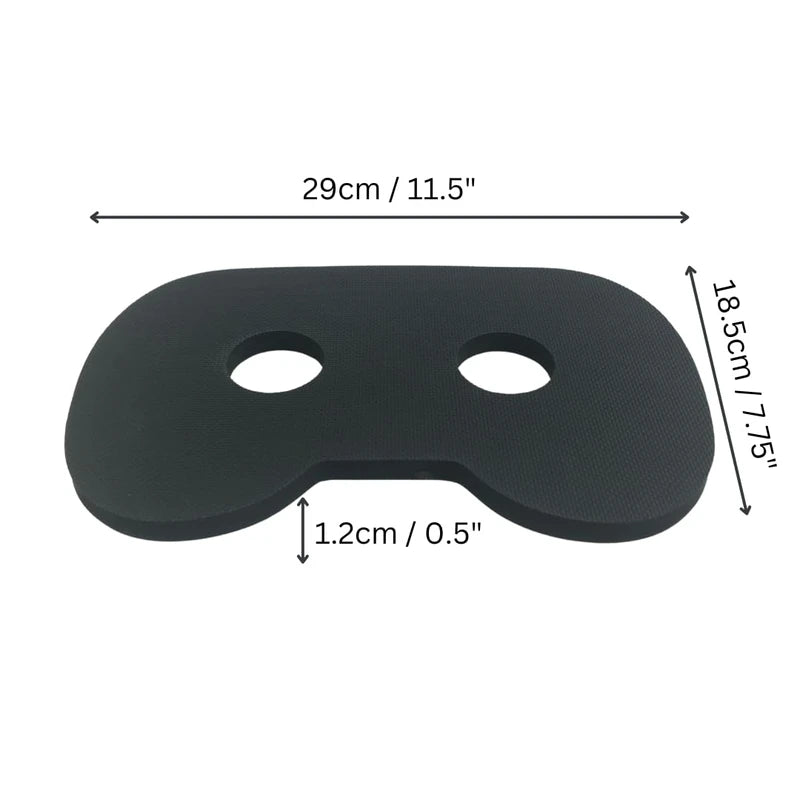 Godfrey Original Rowing Seat Pad, anti slip comfortable seat pad for in-boat and rowing machine, optional Clip for in-boat, perfect for Concept2, Peloton, Hydrow and Water Rowers (Mens with Clip)