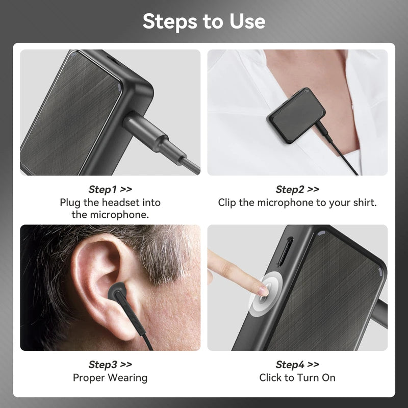 Hearing Aids for Seniors Severe Hearing Loss, 16-Channel Hearing Aids for Seniors Rechargeable with Noise Cancelling, 5 Volume Hearing Amplifier for Seniors Adults Hearing Assist Device