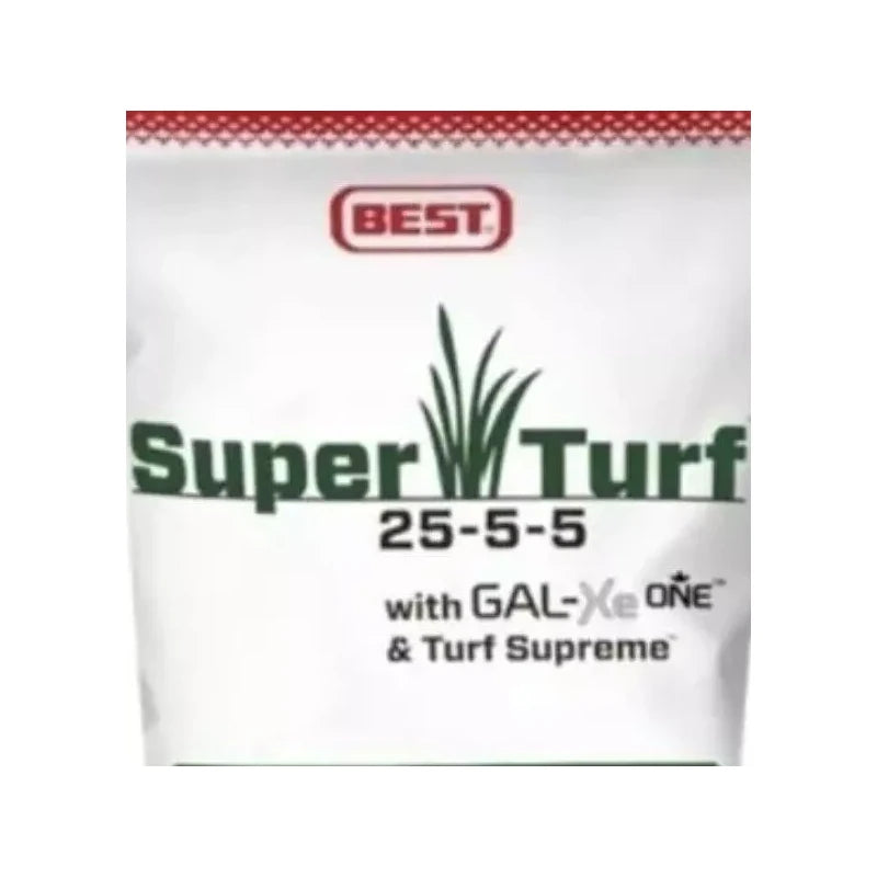 Best 🔥5 lbs Zip Bag Best Super Turf w/Gal-xe 25-5-5 Professional lawn fertilizer