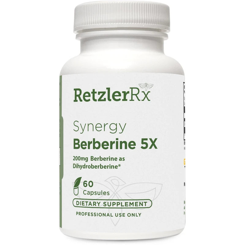 HormoneSynergy Synergy Berberine 5X 200mg. Berberine as Dihydroberberine* - (5X More Effective Than Berberine HCL)