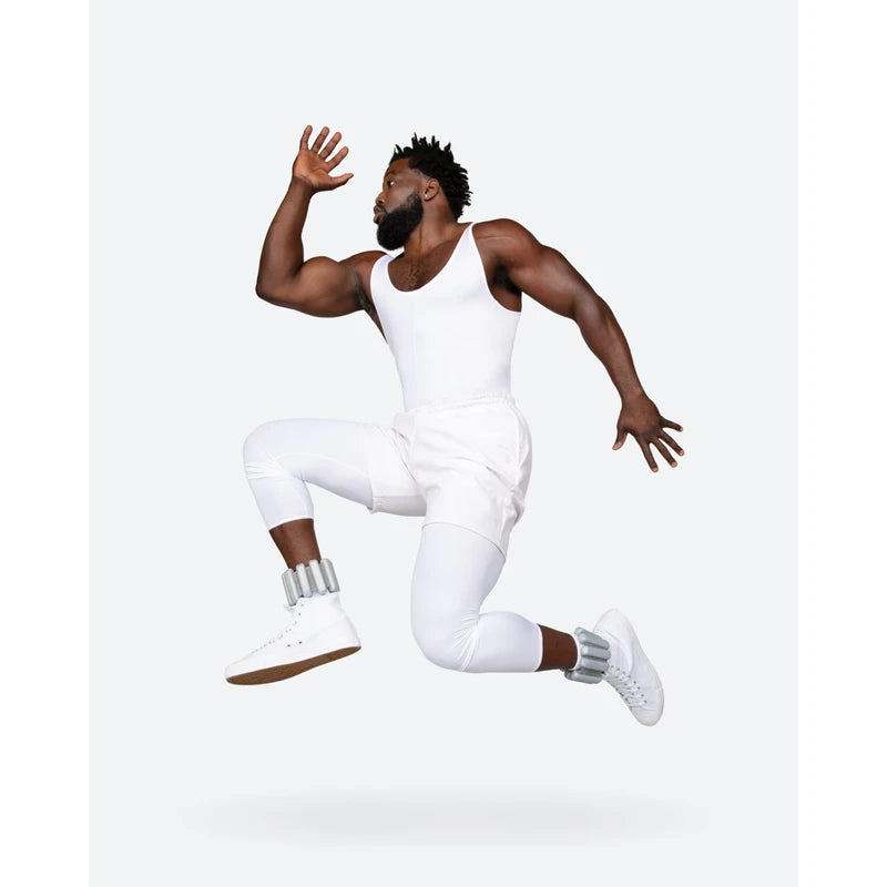 Bala Bangles - Set of 2 (1lb Each) | Adjustable Wearable Wrist & Ankle Weights | Yoga, Dance, Barre, Pilates, Cardio, Aerobics, Walking | Monochromatic Sea