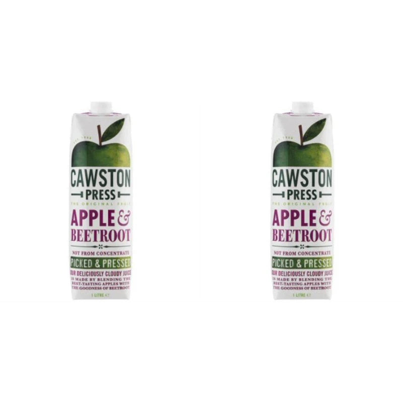 (2 Pack - Cawston Press - Brilliant Beetroot Juice | 1000ml | 2 PACK BUNDLE