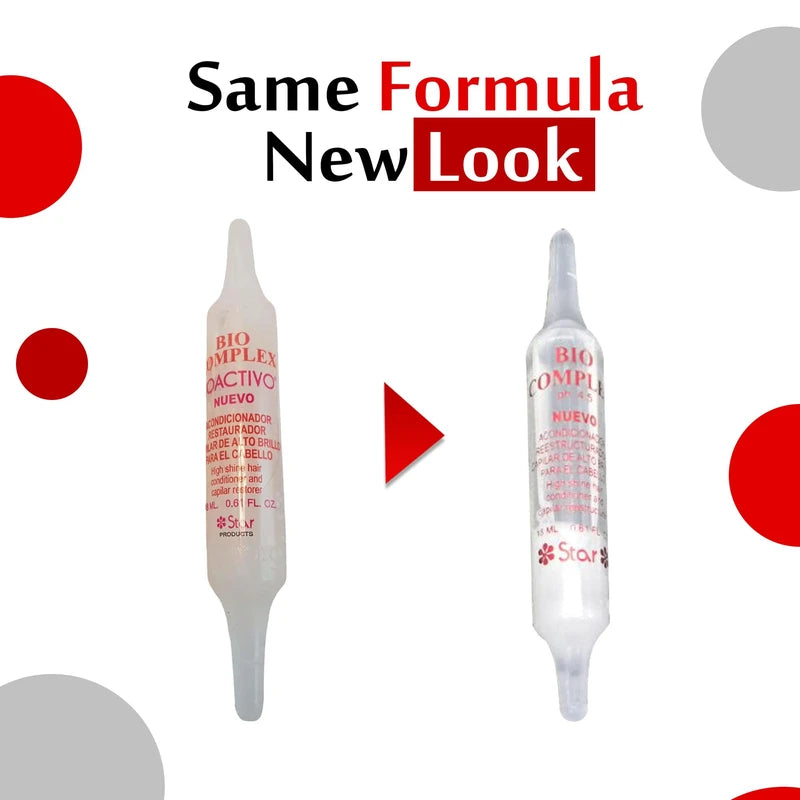 Bioactivo High Shine Hair Conditioner 3 Pack – 0.61 oz Each, Intense Nourishment & Glossy Shine Treatment for All Hair Types