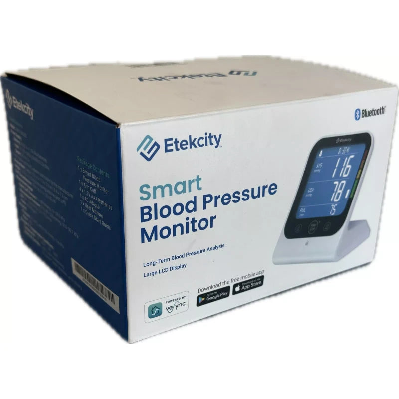 Etekcity Smart Blood Pressure Monitor Model: TMB-1583-BS (New in Box)